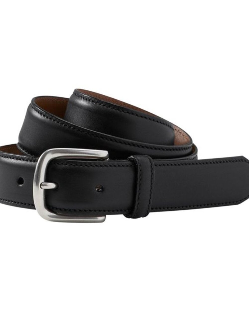 LL Bean Men's Size 30 Black Chino Belt New